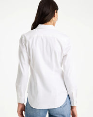 Chico's Outlet Optic White No-Iron™ Stretch Shirt