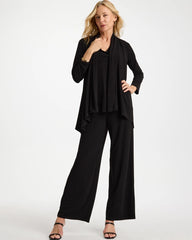 Chico's Discount Black Travelers™ Knit Drape Cardigan