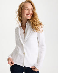 Chico's On Sale Alabaster Textured Stitch Detail Cardigan