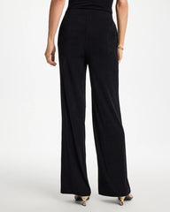 Chico's For Sale Travelers Black Petite Travelers™ Wide-Leg Pocket Pants