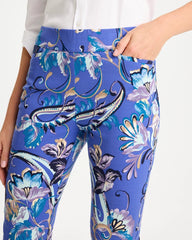 Chico's Online Amparo Blue Brigitte™ Slim Mae Paisley Crop Pant