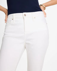Chico's Online Alabaster No-Stain Girlfriend Frayed Ankle Jeans