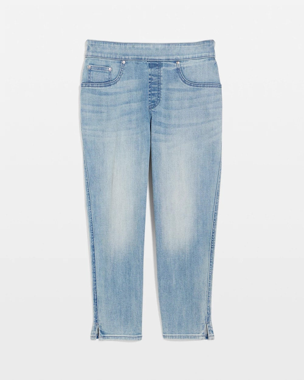 Chico's Sale Printemps Indigo Pull-On Capri Jeans