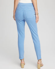 Chico's Online Tidal Blue Modern Pull-On Ankle Jeggings