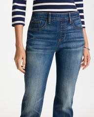 Chico's Sale Santorini Indigo Pull-On Straight Jeans