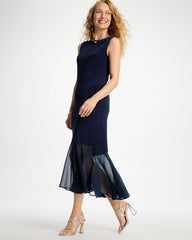 Chico's On Sale Travelers India Ink Travelers™ Chiffon Hem Dress