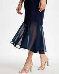 Chico's On Sale Travelers India Ink Travelers™ Chiffon Hem Dress