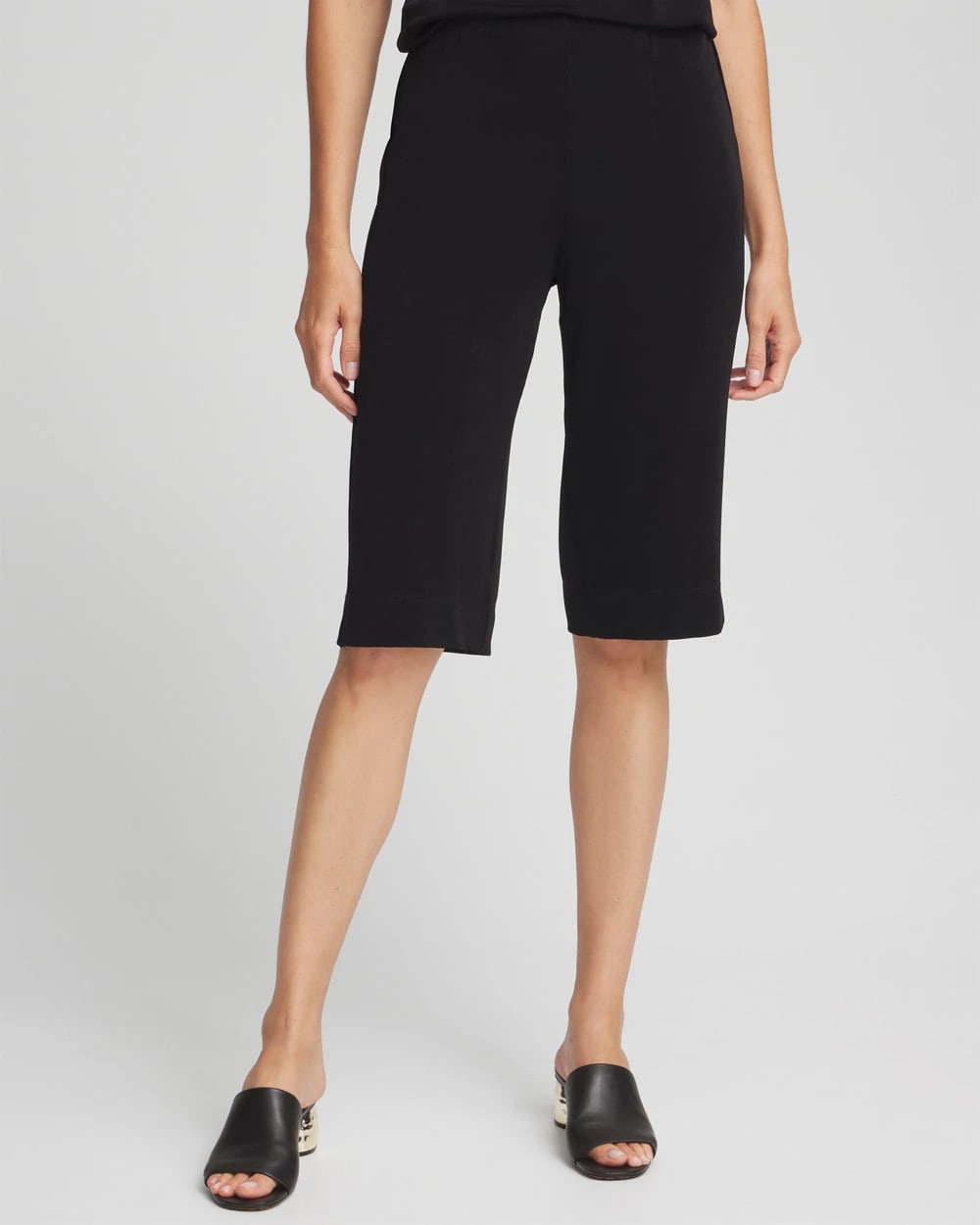 Chico's Online Travelers Black Travelers™ No Tummy Shorts