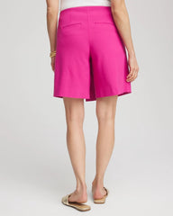 Chico's Sale Crushed Berries Brigitte™ Pull-On Asymmetrical Wrap Skort
