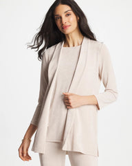 Chico's Sale Smokey Taupe Travelers™ Classic Long Jacket
