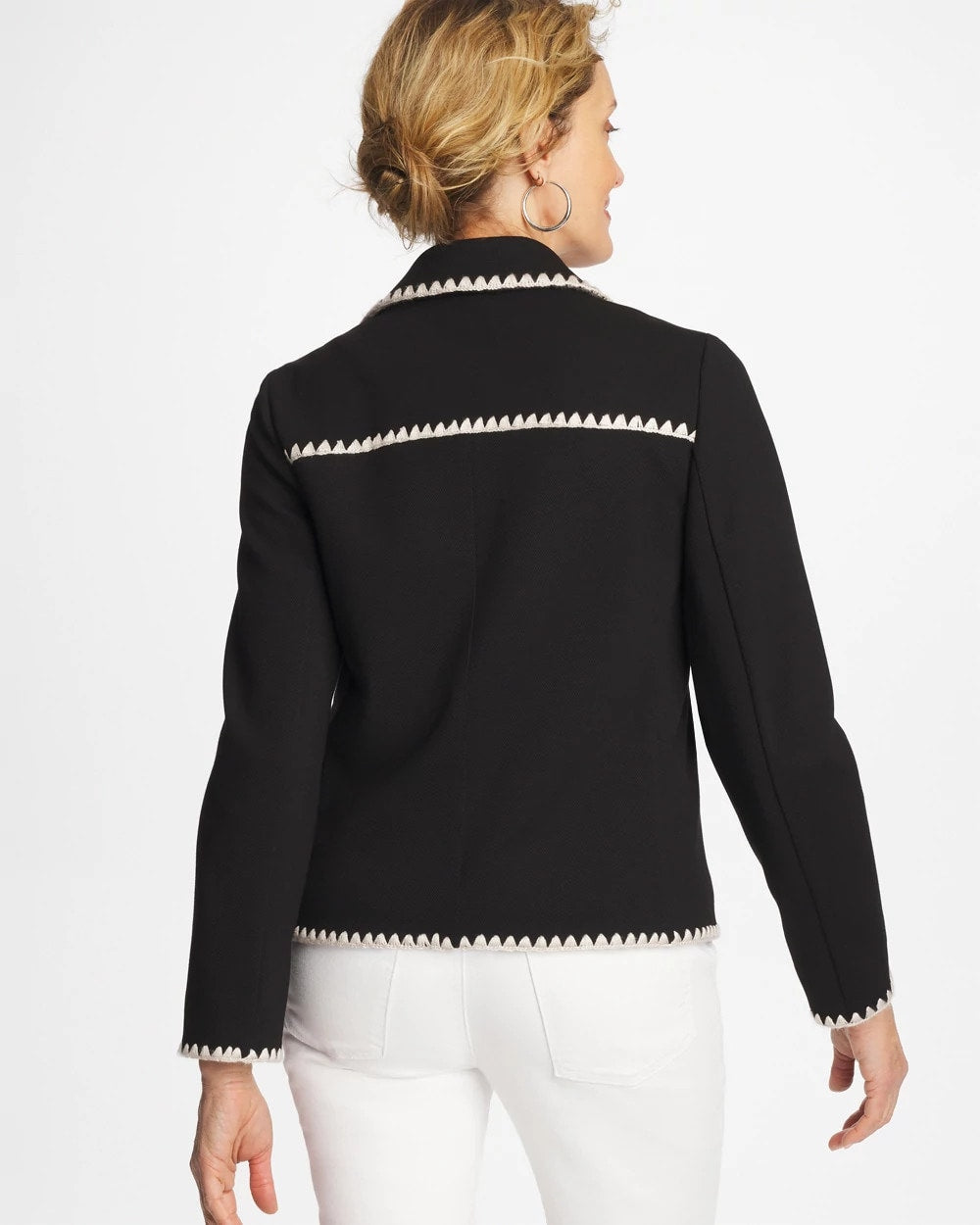 Chico's For Sale Black Knit Shacket
