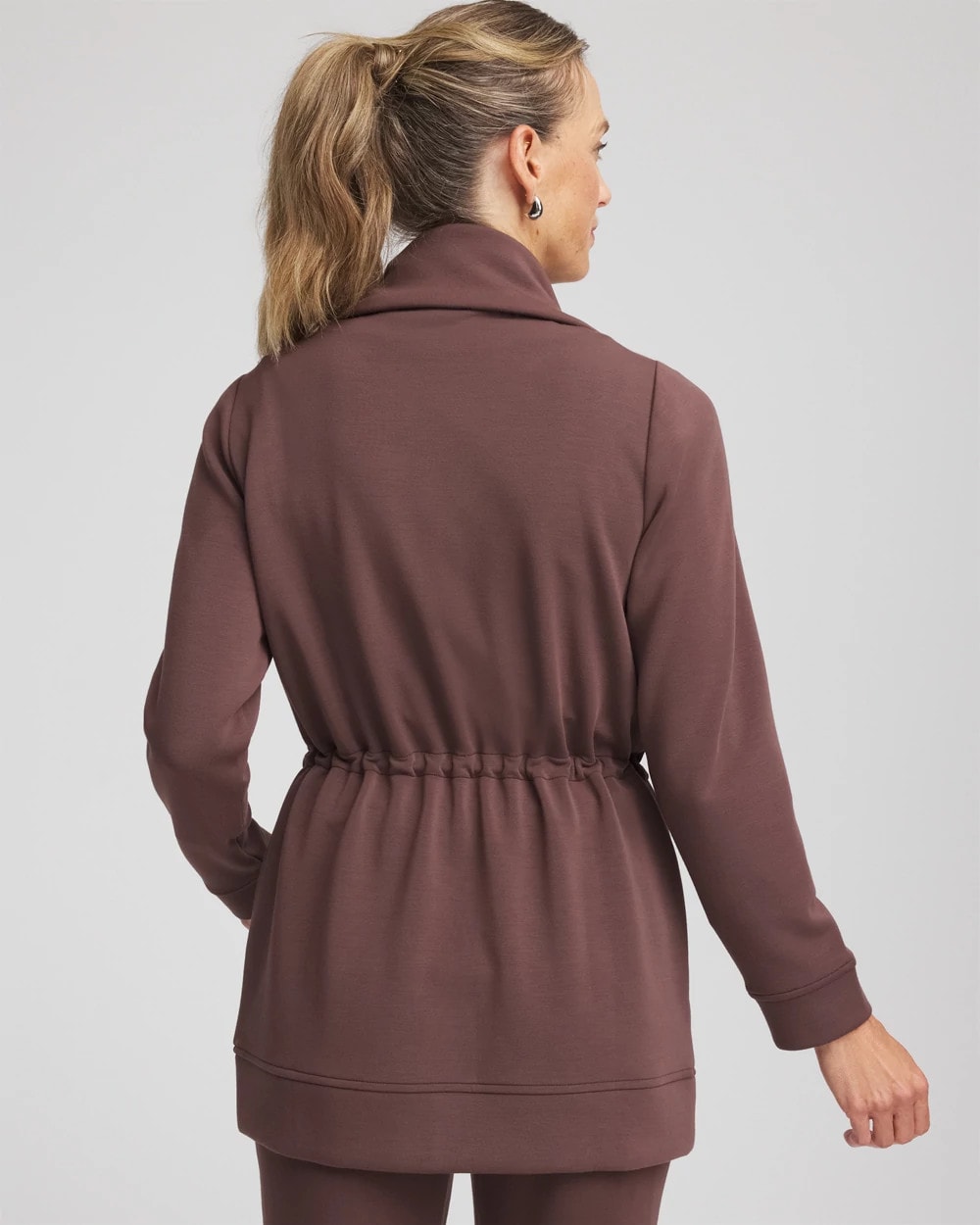 Chico's On Sale Espresso Zenergy® Cinch-Waist Jacket