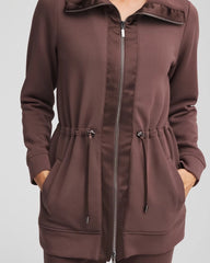 Chico's On Sale Espresso Zenergy® Cinch-Waist Jacket