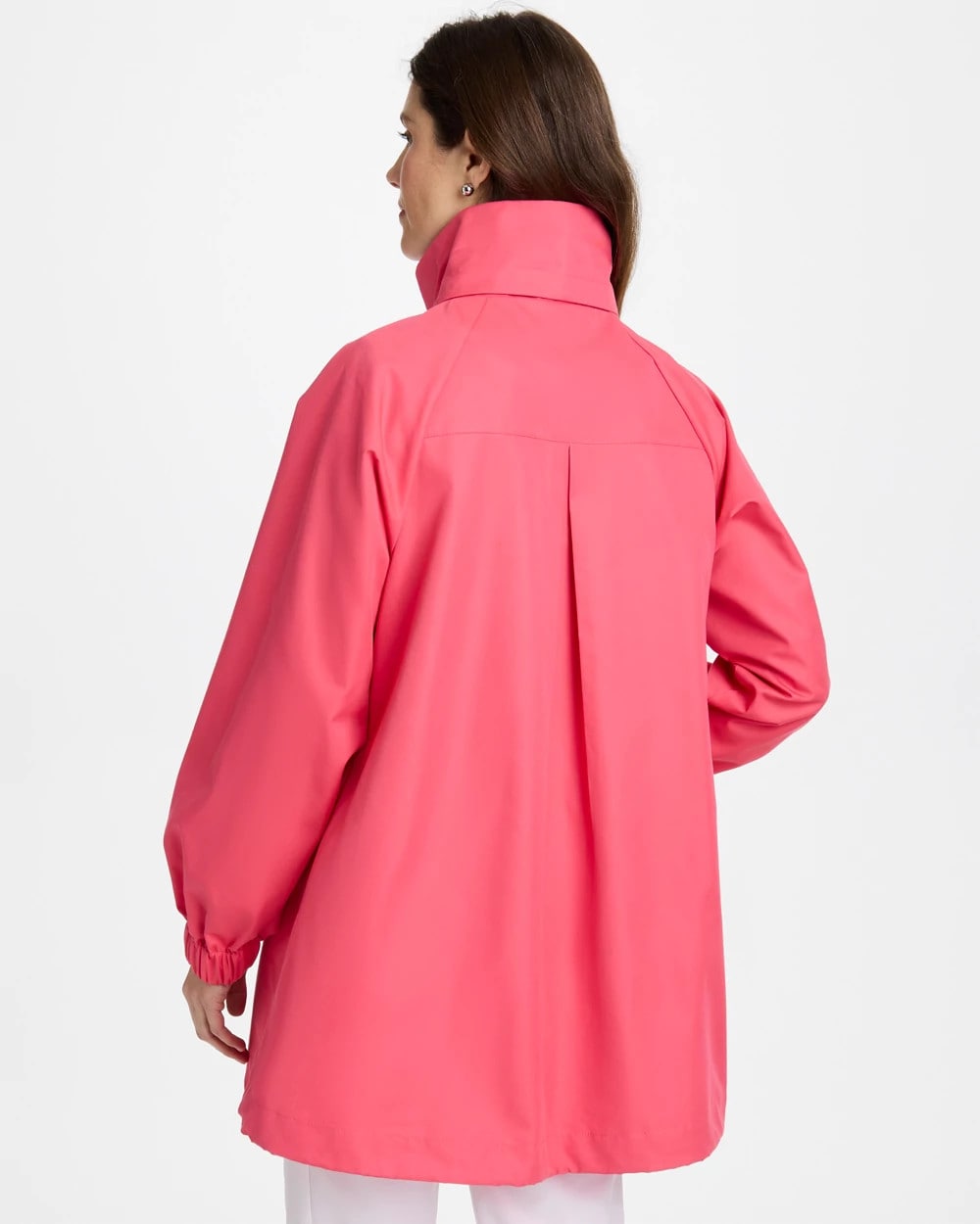 Chico's For Sale Blossom Zenergy® Twill Rain Jacket