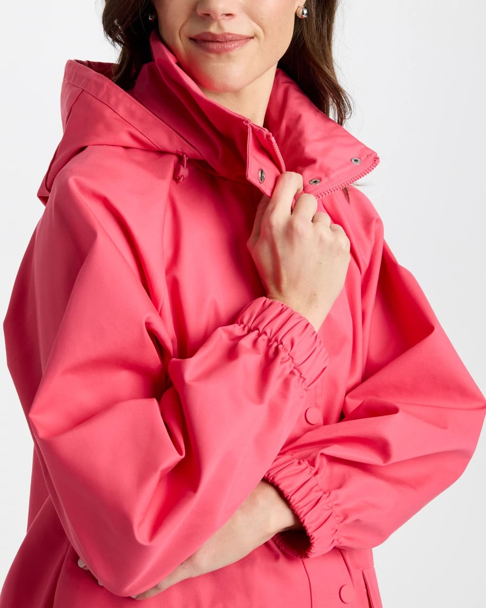 Chico's For Sale Blossom Zenergy® Twill Rain Jacket