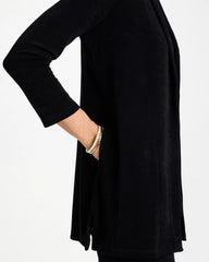 Chico's Online Travelers Black Travelers™ Classic Long Knit Jacket