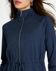Chico's Outlet Passport Blue Zenergy® Cloud Mockneck Jacket