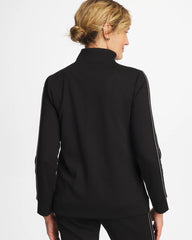 Chico's Online Black Zenergy® Double-Knit Pick Stitch Jacket