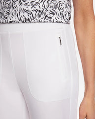 Chico's For Sale Alabaster Zenergy® UPF Rib Mix Cropped Pants
