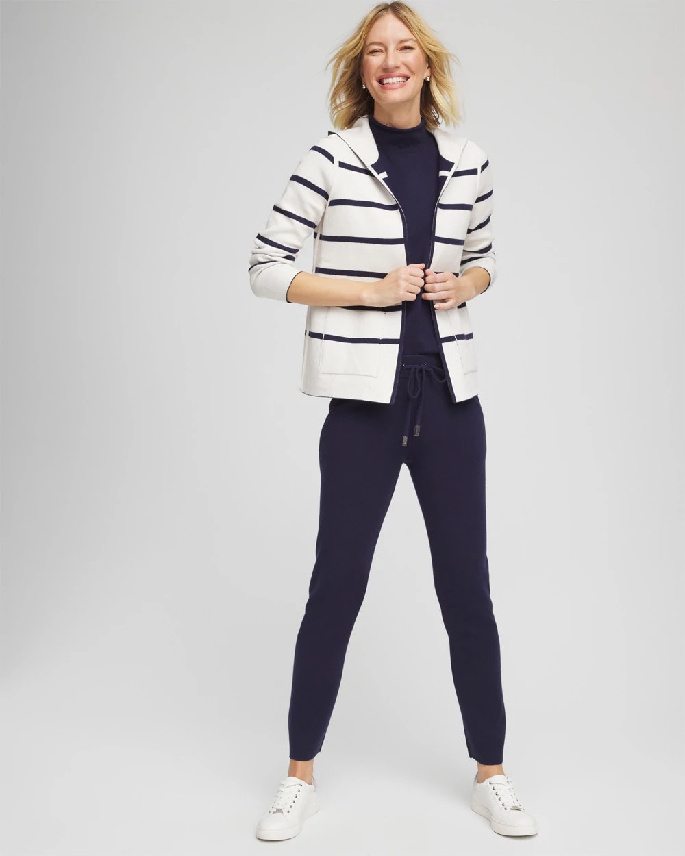 Chico's On Sale Passport Blue Zenergy® Luxe Tapered Ankle Pants