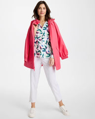 Chico's Sale Blossom Zenergy® UPF Blooms Mock Zip Polo