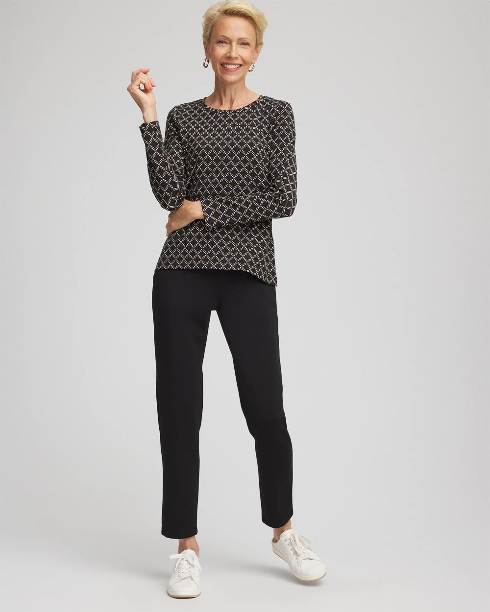 Chico's Discount Black Zenergy® Weave Top