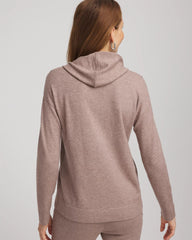 Chico's On Sale Taupe Heather Zenergy® Luxe Rhinestone Sweater