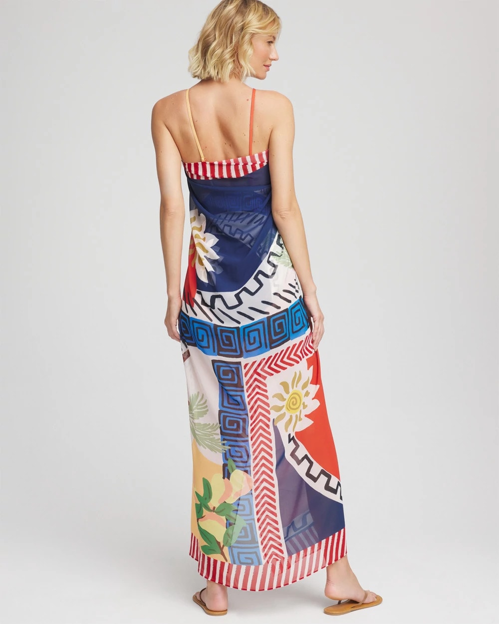 Chico's Online Multi Print Gottex Positano Pareo