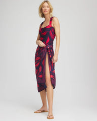 Chico's Outlet Multi Print Magicsuit® Rossobleu Pareo