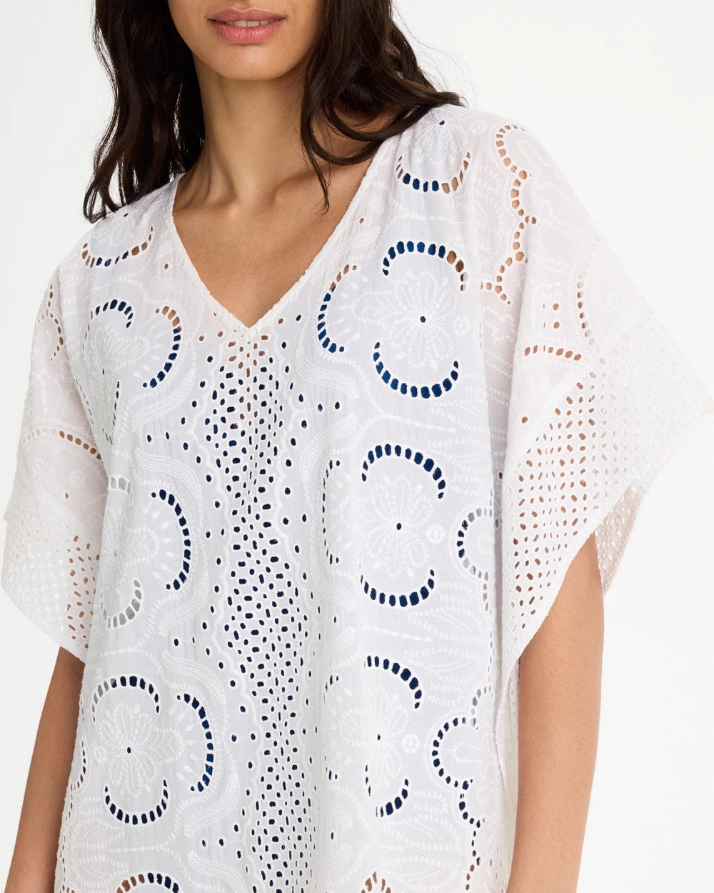 Chico's For Sale Alabaster Woven Long Swim Cover-Up