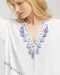 Chico's Online Alabaster Chico's Beach Swimsuit Cover-Up Dress
