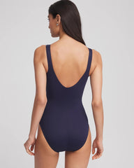 Chico's Sale Navy Miraclesuit® Rock Solid Avra One Piece