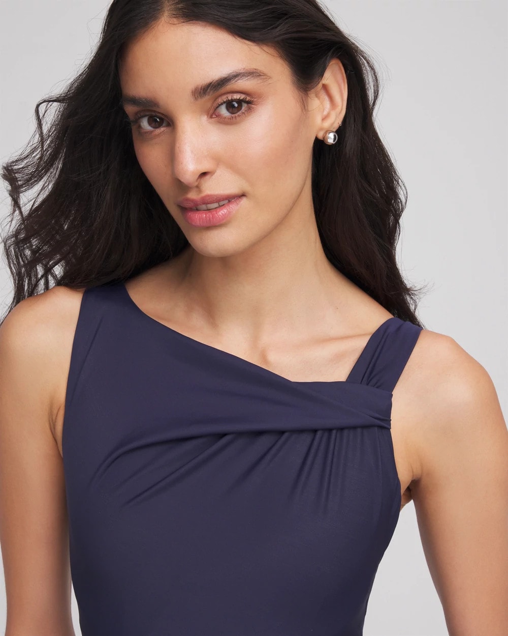 Chico's Sale Navy Miraclesuit® Rock Solid Avra One Piece