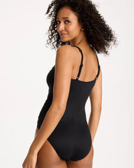 Chico's On Sale Black Miraclesuit® Rock Solid Polaris One Piece