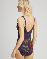 Chico's Discount Black/Multi Miraclesuit® Tapiz Siren One Piece Swimsuit