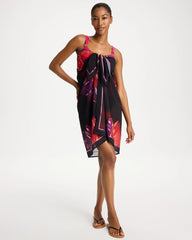 Chico's Outlet Black/Multi Miraclesuit® Petali Rosa Siren One Piece