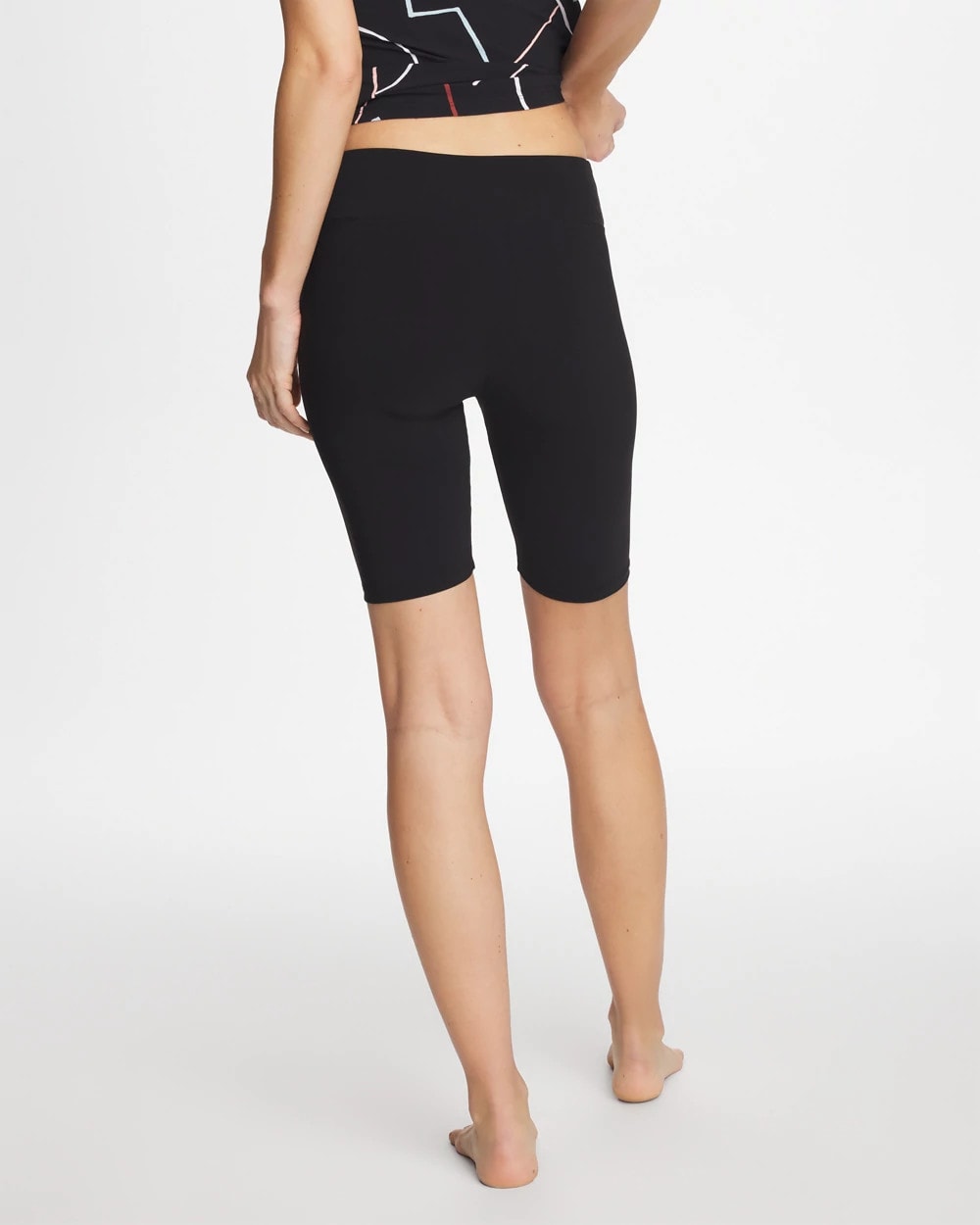 Chico's Online Black Gottex Basic Solid High Waist Shorts