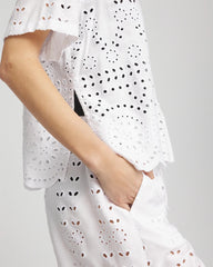 Chico's For Sale Alabaster Swimsuit Cover-Up Short and Shirt Set
