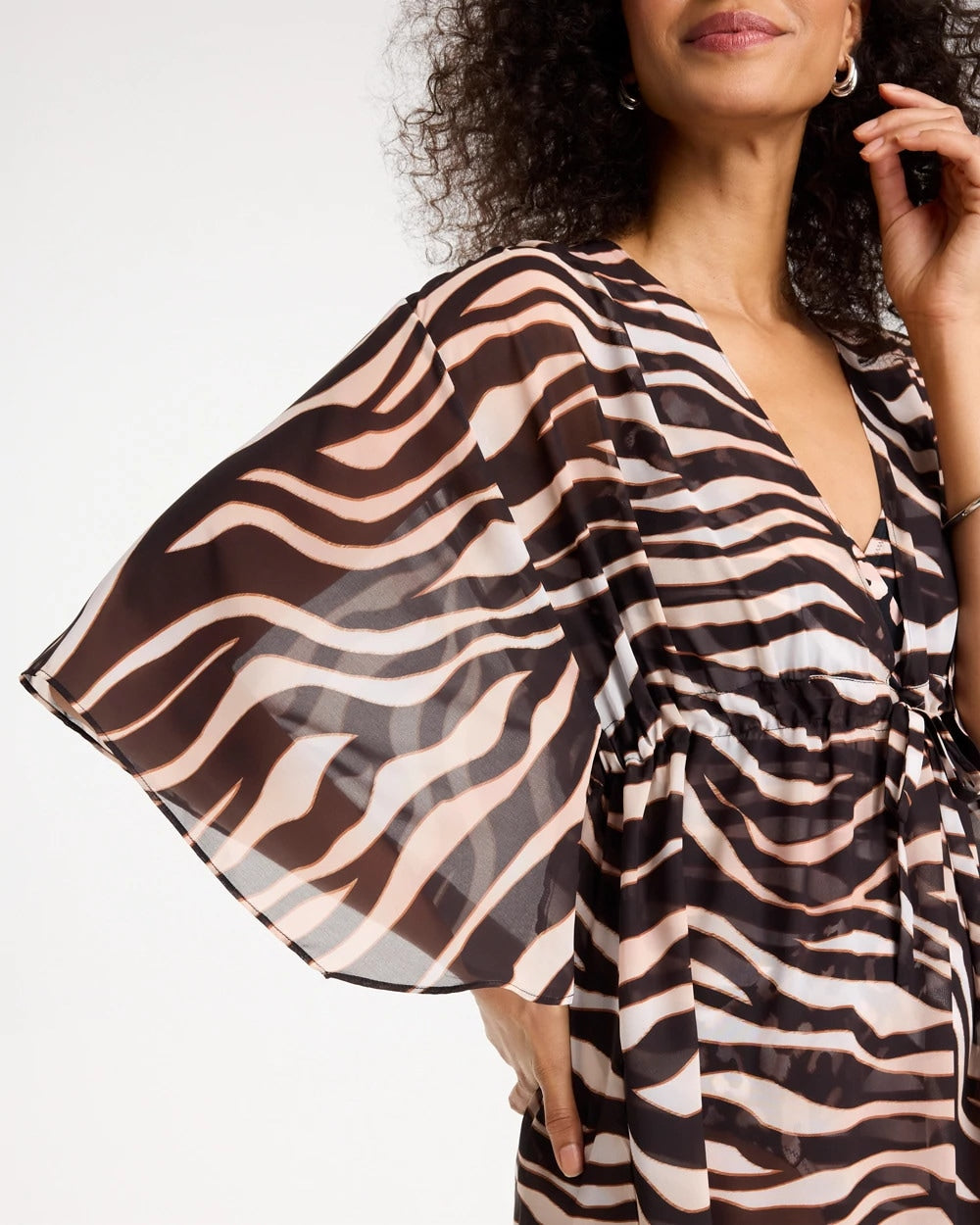 Chico's Outlet Safari Gottex Nambiti V-Neck Cover-Up