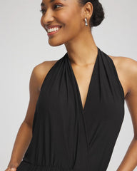 Chico's Sale Black Magicsuit Surplice Neck Jumpsuit