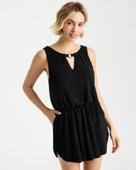 Chico's Sale Black Magicsuit® Effie Solid Swim Dress