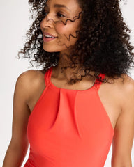 Chico's Online Tiger Lily Magicsuit Amelia Solid One Piece