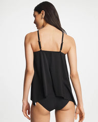 Chico's On Sale Black/Multi Miraclesuit® Ombra Fiore Tankini