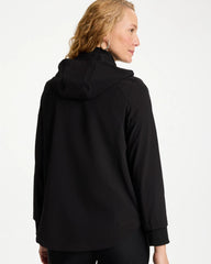 Chico's On Sale Black Zenergy® UPF Rib Mix Jacket