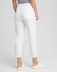 Chico's Online Alabaster Zenergy® UPF Bungee Neema Cropped Pants