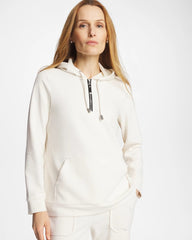 Chico's Discount Cream Zenergy® Soft Waffle Hooded Top