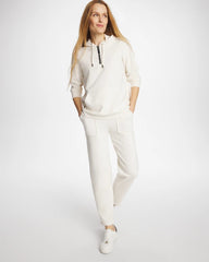 Chico's Discount Cream Zenergy® Soft Waffle Hooded Top