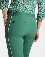 Chico's Sale Water Lily Green Zenergy® UPF Side Piping Ankle Pants