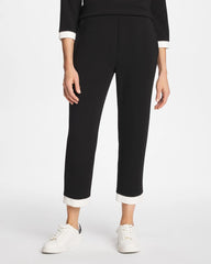 Chico's On Sale Black Zenergy® Soft Caviar Bead Contrast Pants