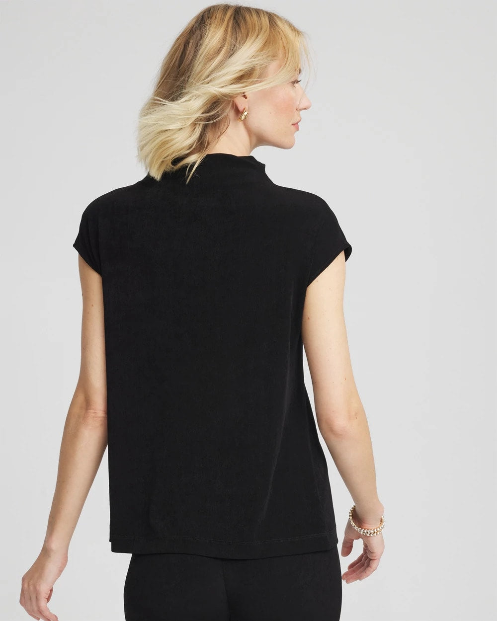 Chico's For Sale Travelers Black Travelers™ Mockneck Top